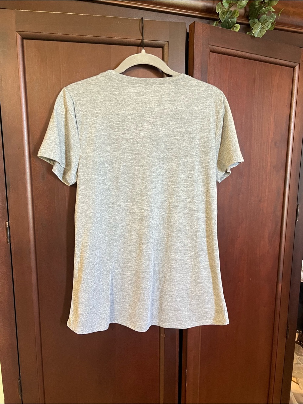 Disney Gray Mickey Mouse Tee with Red & Yellow Accents - Picture 3 of 3